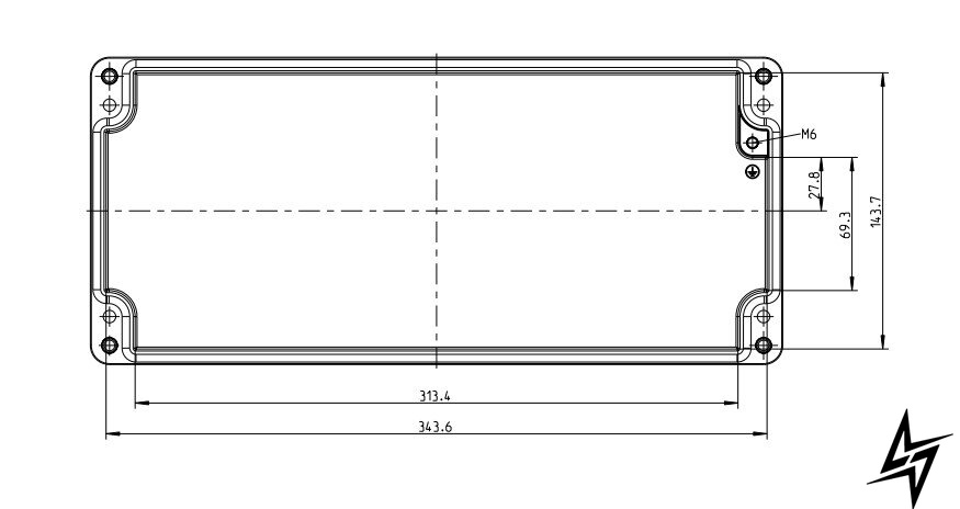 Порожня розподільна коробка Spelsberg AL 3616-9 IP66 sp15001301 фото