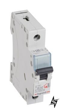 Автоматический выключатель Legrand 403973 TX3 1P 20A B 6kA фото