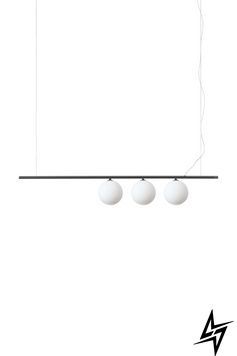 Люстра підвісна Ideal Lux 307008 Perline Sp3 Nero фото