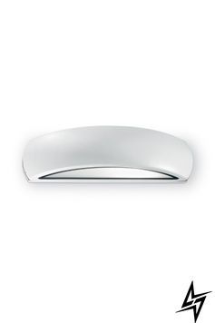 Вуличний настінний світильник Ideal Lux 092195 Giove Ap1 Bianco фото