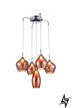 Люстра подвесная Azzardo AZ3172 Amber Milano фото