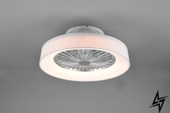 Trio R62662101 світильник вентилятор FARSUND LED  фото наживо, фото в дизайні інтер'єру