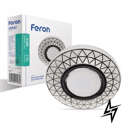 Врезной точечный светильник Feron 40025 Cd832  фото в живую, фото в дизайне интерьера