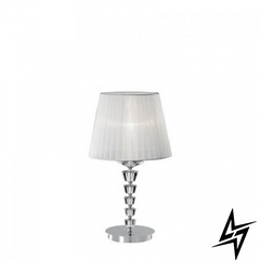 Декоративная настольная лампа Ideal Lux Pegaso Tl1 Big Bianco 059259 48808 фото в живую, фото в дизайне интерьера