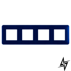 Рамка 4-а EFAPEL LATINA LYRA синій 42940 TAZ фото