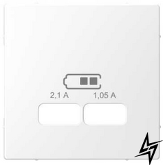 Центральна панель D-Life для USB Білий лотос MTN4367-6035 фото