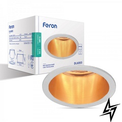 Врезной точечный светильник Feron 29732 Dl6003  фото в живую, фото в дизайне интерьера