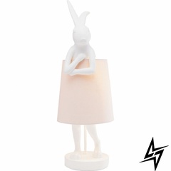 Настільний світильник Animal Rabbit White 68cm S23-38508 23x68,2x26см 61599 фото наживо, фото в дизайні інтер'єру