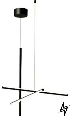 Люстра Friendlylight Cross FL5019 чорна 6 Вт 3000 K FL5019 фото