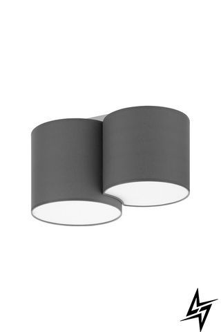 Стельовий світильник TK Lighting Mona 4391 сірий 2&times;E27 фото