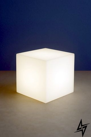 Декоративный уличный светильник Nowodvorski Cumulus Cube 8966 на 1 лампу E27, белый, 40 &times; 40 &times; 40 см фото
