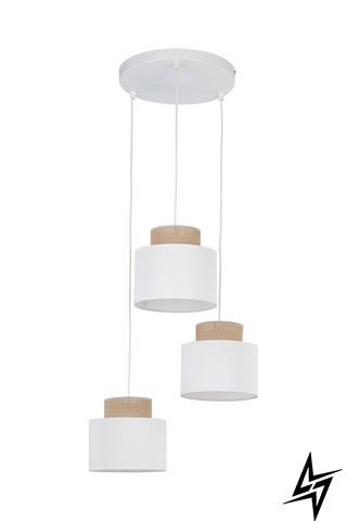 Люстра TK Lighting Duo 2594 біла 3&times;E27 2594 фото