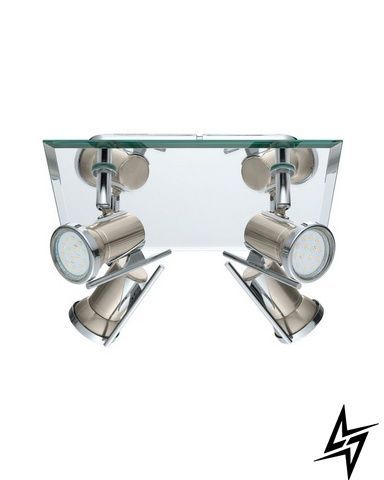 Спот Eglo Tamara 31267 нікель 4&times;GU10 IP44 фото
