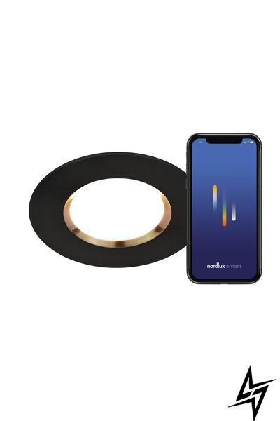 Точечный встраиваемый светильник Nordlux Dorado 2015650103 черный 4,7 Вт 2200&ndash;6500 K IP65 2015650103 фото