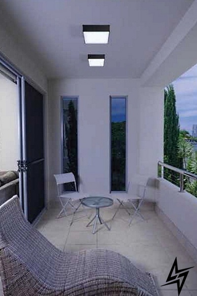 Стельовий вуличний світильник Azzardo AZ4496 Casper Square LED 52008 фото наживо, фото в дизайні екстер'єру