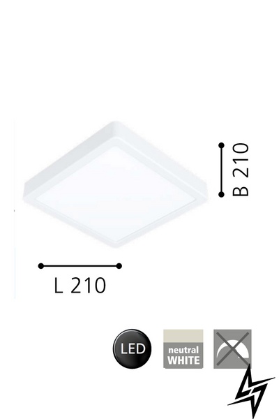 Точковий накладний світильник Eglo Fueva 5 99247 LED 31727 фото наживо, фото в дизайні інтер'єру