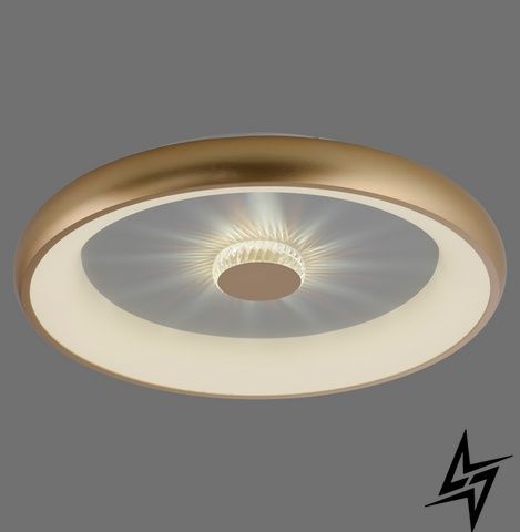 Потолочный светильник Zumaline Vertigo 14386-60 LED 37 Вт, бронзовый, 61,5 &times; 9,5 см фото
