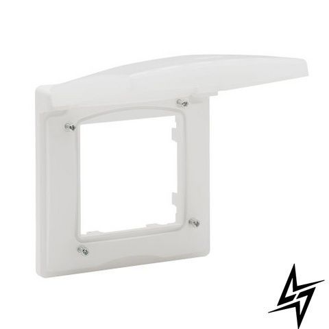 Рамка 1-постова IP44 NILOE STEP Legrand 863196 колір білий фото