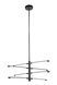 Люстра Laguna Lighting 42463-48 чорна 8&times;48 Вт 4000 K 42463-48 - зображення 1