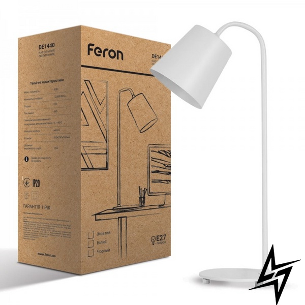 Настольная лампа Feron 40211 De1440  фото в живую, фото в дизайне интерьера