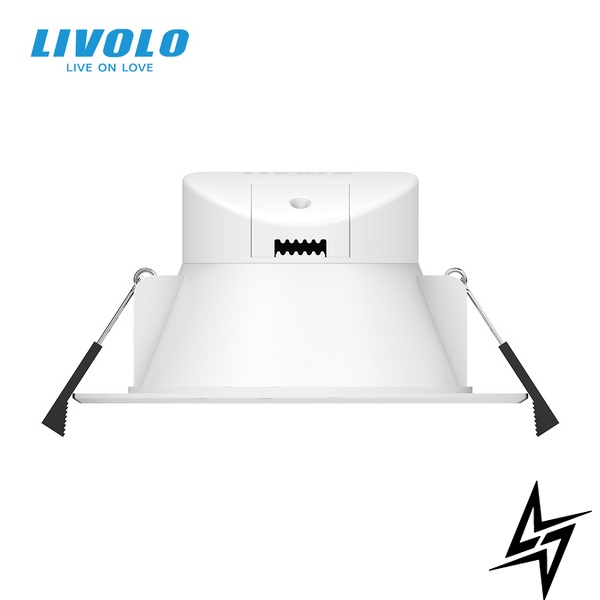 Розумний Wi-Fi точковий світильник RGB 9W 220V Livolo (VL-SHQ014) фото