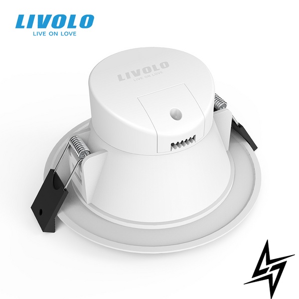 Розумний Wi-Fi точковий світильник RGB 9W 220V Livolo (VL-SHQ014) фото
