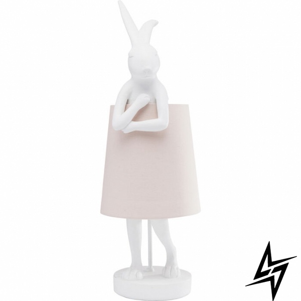 Настольный светильник Animal Rabbit White 68cm S23-38508 23x68,2x26см 61599 фото в живую, фото в дизайне интерьера