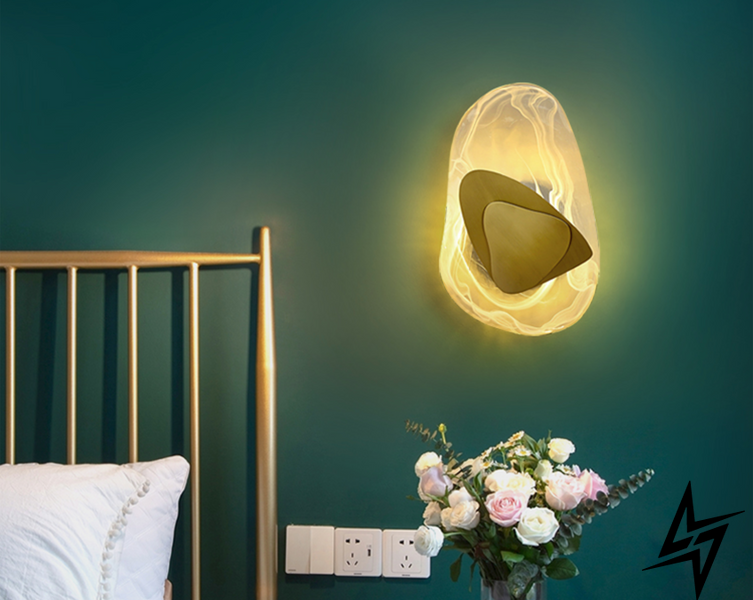 Настенный светильник Santal Sconce Lamp T23-17619 054044/1wgd фото в живую, фото в дизайне интерьера