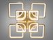 Потолочная люстра с диммером и LED подсветкой цвет золото 190W D23-34033 Золото 8060/4+4G LED 3color dimmer фото в дизайне интерьера, фото в живую 3/5