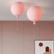Подвесной светильник Balloon розовый LE37869 1xE27 20см SGJ 14 PK фото в дизайне интерьера, фото в живую 1/9