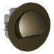 Настінний світильник Ledix Rubi з рамкою 09-225-46 врізний Старе золото RGB з радіоконтроллер RGB LED LED10922546 фото в дизайні інтер'єру, фото наживо 3/5