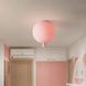 Подвесной светильник Balloon розовый LE37869 1xE27 20см SGJ 14 PK фото в дизайне интерьера, фото в живую 8/9