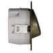 Настенный светильник Ledix Rubi с рамкой 09-225-46 врезной Старое золото RGB с радиоконтроллером RGB ЛЕД LED10922546 фото в дизайне интерьера, фото в живую 4/5