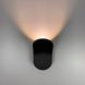 Черный стеновой светильник-бра SANDIY LE37919 LED 3000K 10x18см Черный WB 7/1 BK фото в дизайне интерьера, фото в живую 3/10