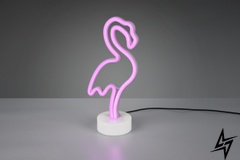Trio R55240101 настільний світильник Flamingo IP20 Reality LED  фото наживо, фото в дизайні інтер'єру
