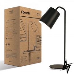Настольная лампа Feron 40210 De1440  фото в живую, фото в дизайне интерьера