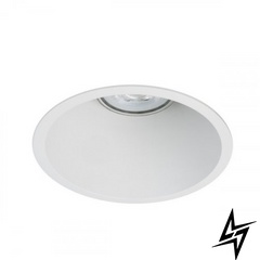 Врезной точечный светильник ZARlight 03344W Horn-GU10 White  фото в живую, фото в дизайне интерьера