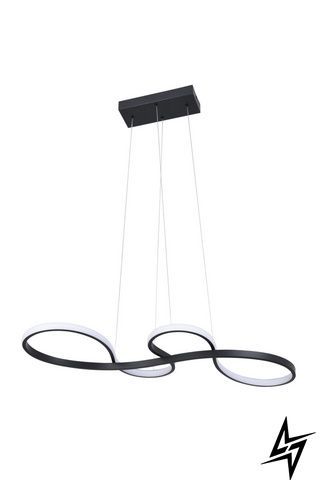 Люстра Goldlux 331090 LED 38 Вт, 4000 K, чорна, 79 &times; 150 &times; 31 см фото