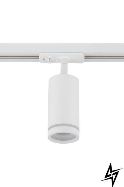 Трековый светильник TK Lighting Tracer Ring 1 Phaze 10028 на 1 лампу GU10 белый 17 &times; 14 см фото