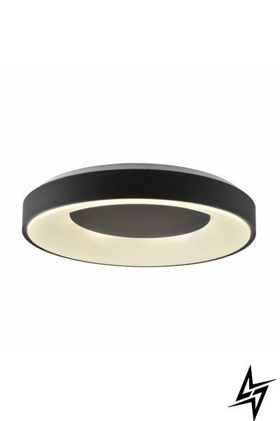 Стельовий світильник Goldlux Witold 326720 LED 72 Вт, 3000 K, чорний, &Oslash;48 &times; 7,5 см фото