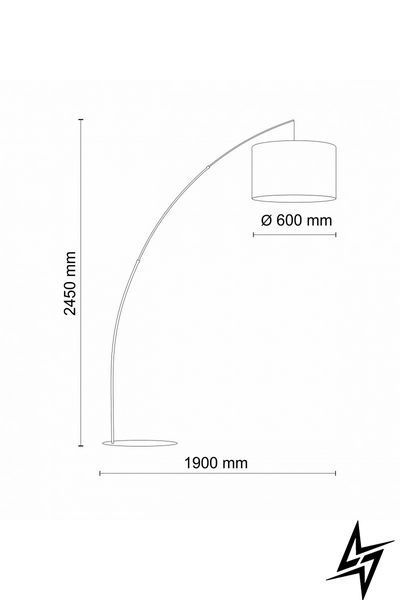 Торшер TK Lighting Moby 5485 черный E27 5485 фото
