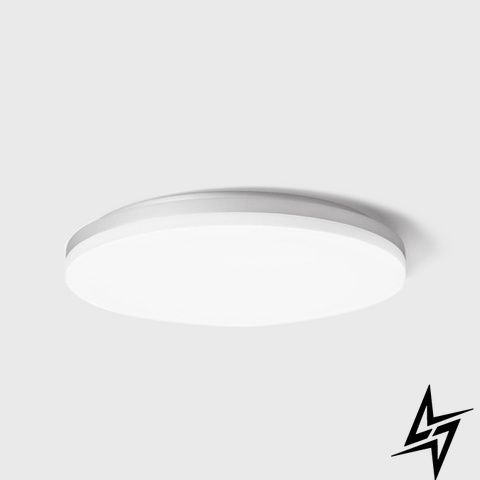 LTX 02.4065.32.930/940.WH Накладний стельовий світильник FLAT R3, D400мм, H65мм, LED 32W(2880Lm)/24W(1960Lm), 3000K/4000K, CRI>90, 220V-240V, IP54, опаловий, білий фото