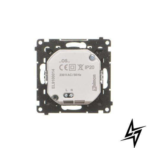 Встраиваемый LED-ориентир Simon TOS4K.01/149 55, черный матовый, 230 В TOS4K.01/149 фото