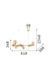Люстра Ideal Lux Perlage 322766 золото 10&times;G9 322766 - зображення 2