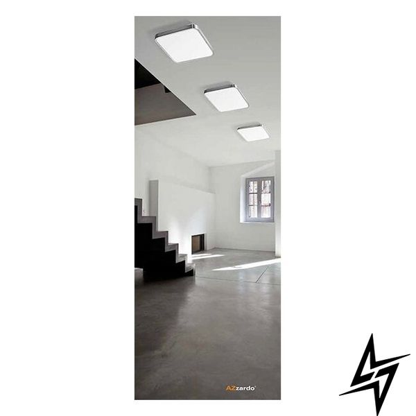 Потолочный светильник AZ0204 Azzardo Quadro AX7131-C  фото в живую, фото в дизайне интерьера