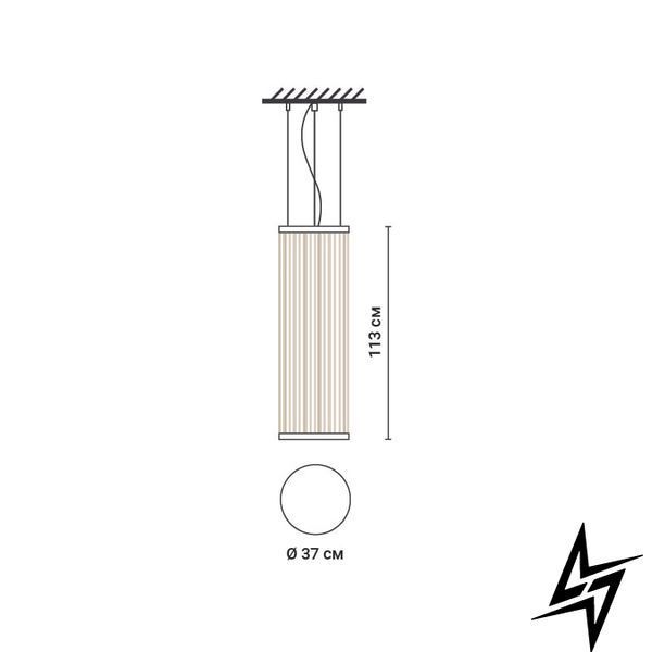 LED светильник 37&times;113 см черный 26-6596 NFL003-370*1130 BK+WT фото