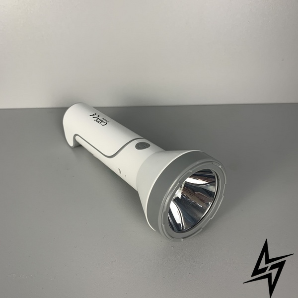 Акумуляторний ліхтар+настільна лампа LE25863 LED 3W 4000K Білий CATA CT-9954L фото наживо, фото в дизайні інтер'єру