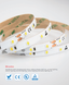 LED стрічка RISHANG 120-2835-12V-IP20 8,6W 818Lm 4000K 5м RN08C0TA-B-NW - зображення 3