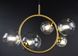 Потолочная люстра на 5 лампочек L23-37170 Латунь H069/5-AB фото в дизайне интерьера, фото в живую 3/6