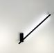 Линейный настенный светильник с регулирующим механизмом LE26163 LED 10W 4000K 6x100см Черный WJ 97 BK фото в дизайне интерьера, фото в живую 13/13